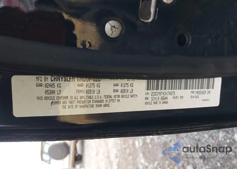 2012 Dodge Challenger R/T z USA, uszkodzony, nr VIN 2C3CDYBT4CH170373